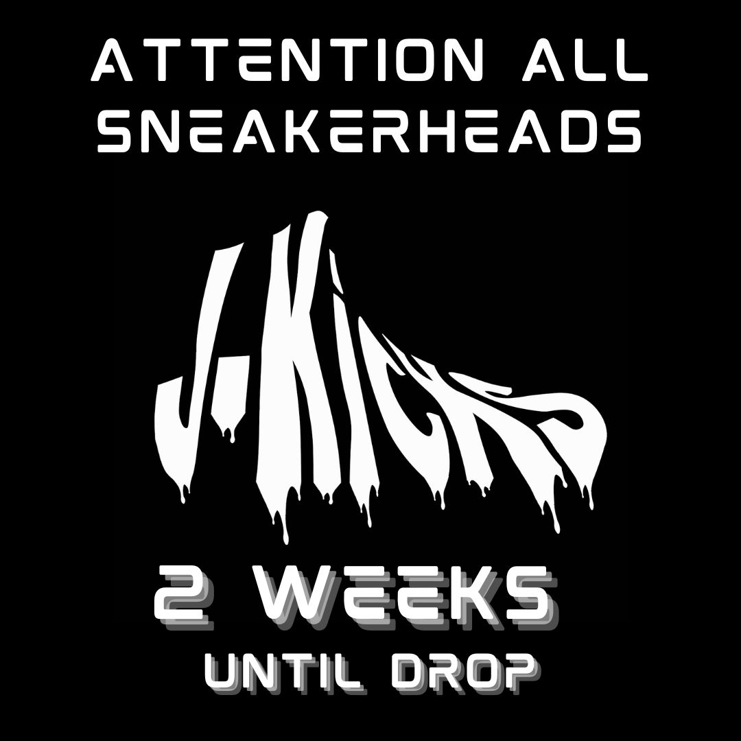 JKicksSGC's tweet photo. 2 MORE WEEKS! Check us out on instagram to stay updated as we lead up to the launch👟💎🏆 #JKicks #NFT https://t.co/YwEeXUYckt https://t.co/wEk4yWT6lM