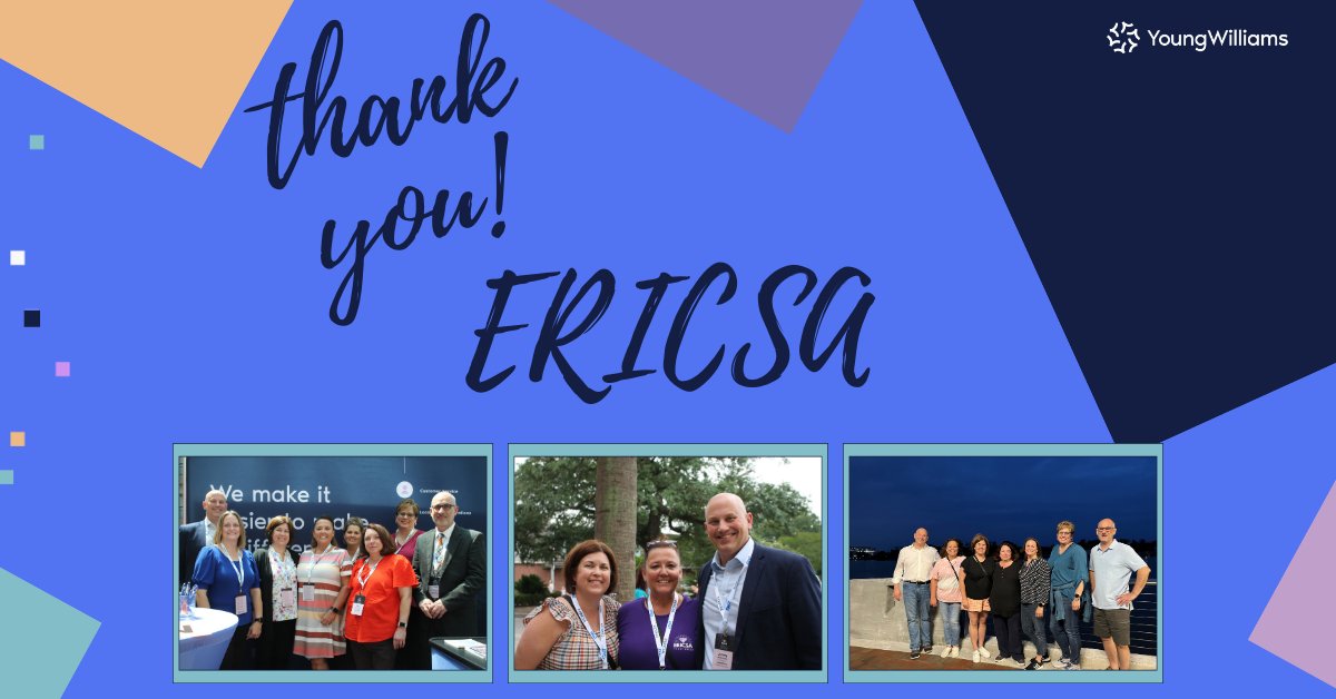 YoungWilliamsPC's tweet photo. Wow! The 2023 ERICSA Conference is in the books. Shout out to @ERICSA1963 for making this conference one to remember. We can't wait to get back together in 2024 in Michigan!

#YoungWilliams #ERICSA60 https://t.co/6Z7Hj3rjxl