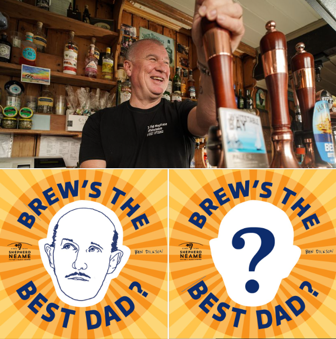 We’re running a Father's Day comp to find Brew's the Best Dad with a chance to win an exclusive package including his ‘own beer’ for the day!⁠ Whitstable artist Ben Dickson has designed the special design - does your Dad’s face fit?⁠ More here: snea.me/fathers-day-co… #beer 
⁠