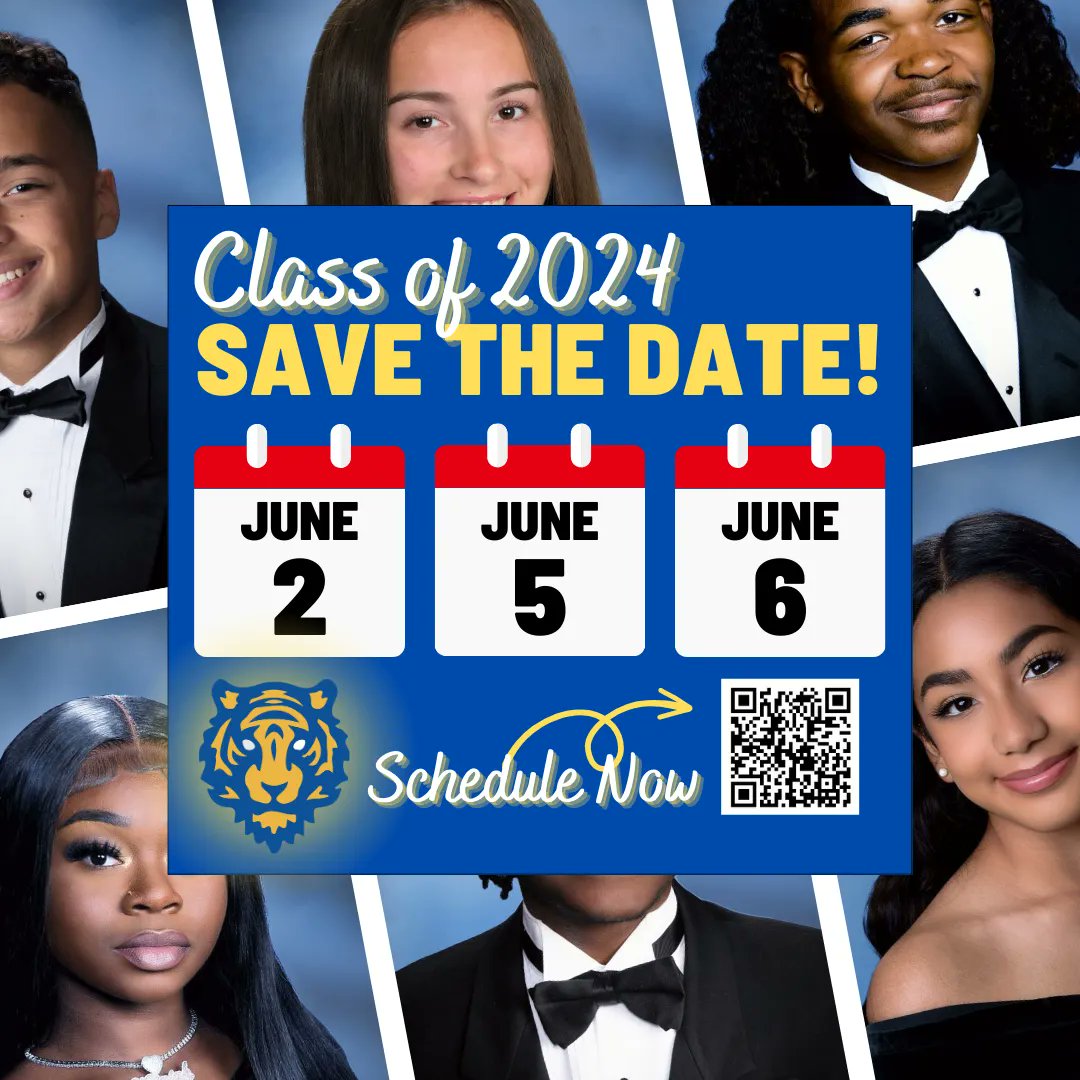 Reminder! Legacy Studios will be at AI next week for the Senior Portraits for the Class of 2024! Schedule your appointments here! Scan or go to buff.ly/43pTmHD