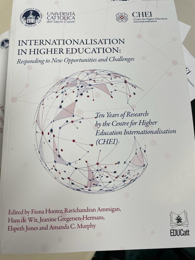 Celebrating a decade of research, we present 'Internationalisation in Higher Education' showcasing studies from our research community! Enjoy exploring #Internationalisation in HE and share insights! Cheers to 10 years of fostering academic excellence! tinyurl.com/28fxzmca