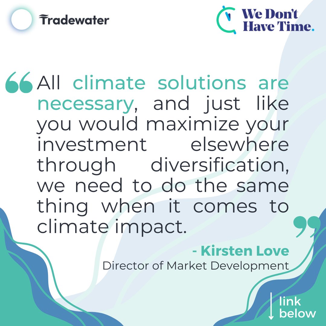 Tradewateurs's tweet photo. In our latest article for @Wedonthavetime, we highlighted our presentation at Stockholm Climate Week for Earth Day 2023. To learn more, give it a read! [link in bio] https://t.co/kYoalQDAWX https://t.co/psX52SUlKA