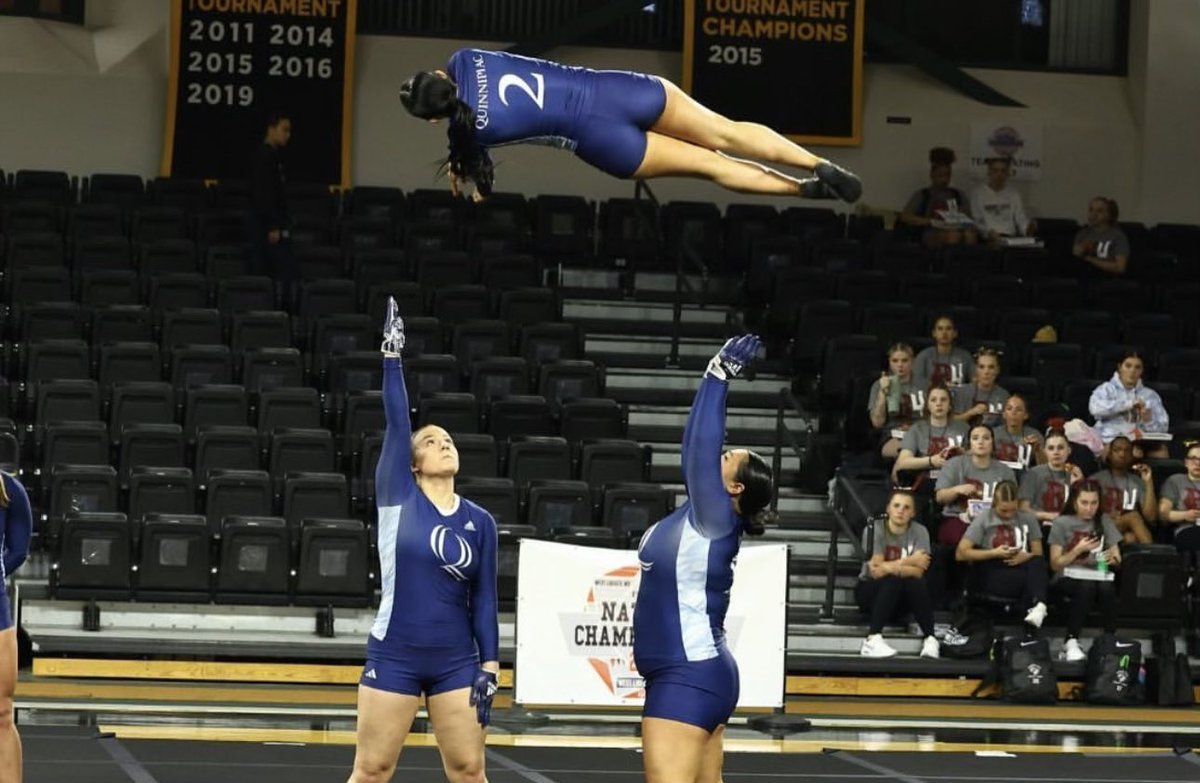 LIUAcroTumbling's tweet photo. We are excited to announce Nicolette Tianga as Assistant Coach, a Long Island native and recent graduate from Quinnipiac University! @pookatianga @theNCATA #thencata #acrobaticsandtumbling https://t.co/3iHjpFza6T