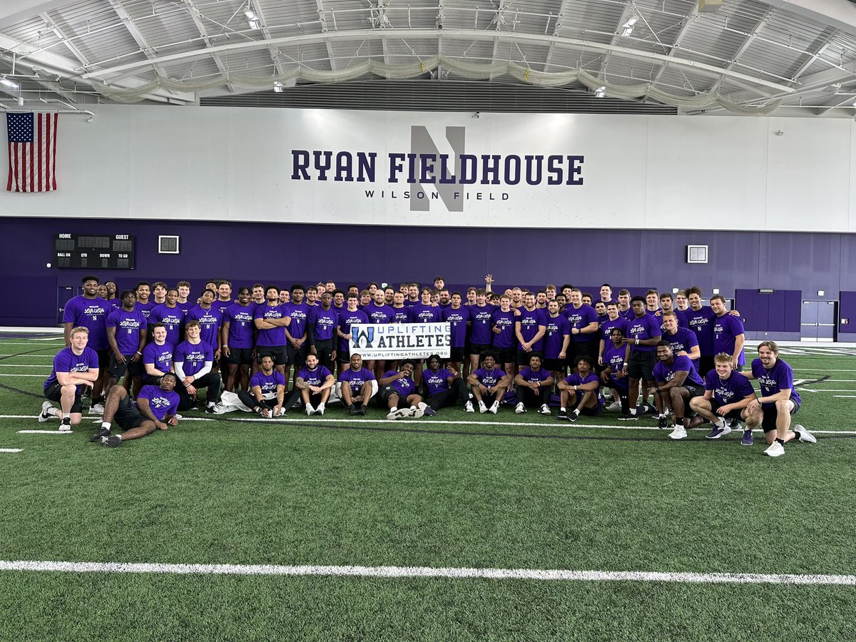 Northwestern UA (@nu_uplifting) on Twitter photo We crushed our <a href="/NUFBFamily/">Northwestern Football</a> Lift For Life workout! But the heavy lifting is not done yet. Help us reach our $40k fundraising goal to support millions of people impacted by rare diseases through the mission of <a href="/UpliftingAth/">Uplifting Athletes</a> #WeTackleRare
pledgeit.org/for/northweste… We crushed our <a href="/NUFBFamily/">Northwestern Football</a> Lift For Life workout! But the heavy lifting is not done yet. Help us reach our $40k fundraising goal to support millions of people impacted by rare diseases through the mission of <a href="/UpliftingAth/">Uplifting Athletes</a> #WeTackleRare
pledgeit.org/for/northweste…