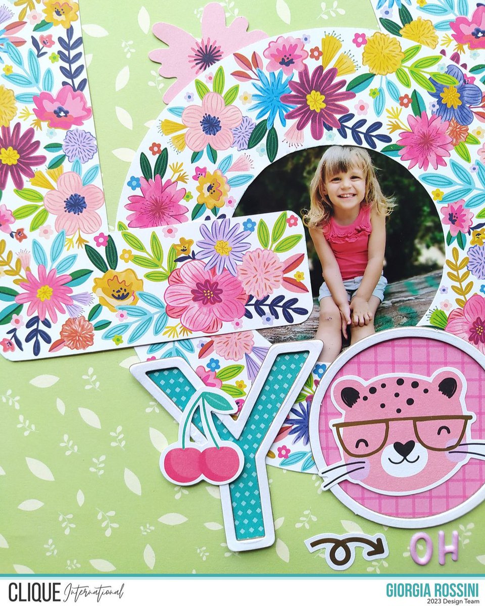 Love you! @giorgiarossiniscrap used the BLOOMING WILD ALPHA SHAPES and various Paige Evans papers to create this adorable layout.  Visit our FB group, The Clique, to see her supply list. 

#cliqueinternational
#scrapbooking
#scrapbookingkit
#scrapbookingkits
#papercrafting
#scra