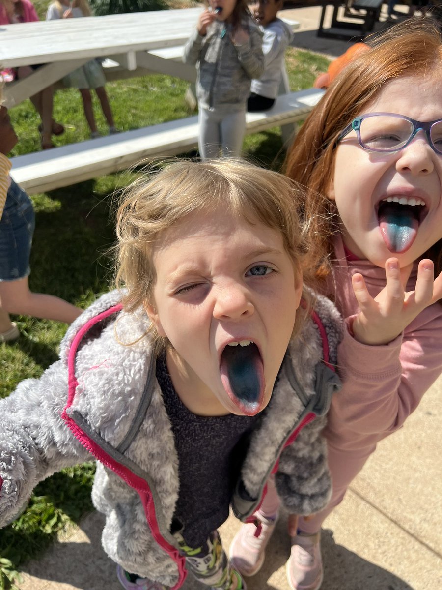 Popsicle day for letter p!  They loved them!