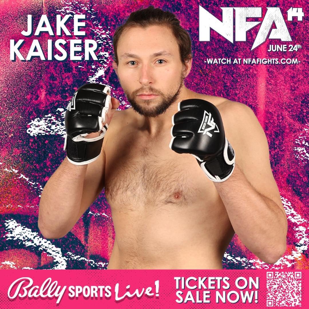 Nemesisfighting's tweet image. Jake Kaiser steps back into the #nemesis cage on June 24th in St. Louis Missouri

🎫 tickets 🎫 are selling fast, get yours now at tinyurl.com/Nemesis14Tix

#NemesisFightingAlliance #localmma #livemma #stlmma #supportlocalmma #sayyestobloodwork #supportyourlocalfighter