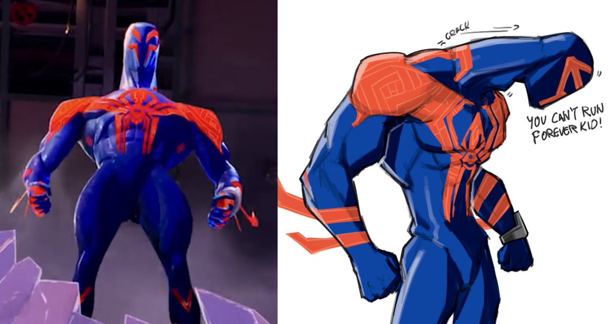 I literally cannot get over that one angle of Spiderman 2099 lmao

#FortniteArt #Fortnite #Spiderman #SpiderManAcrossTheSpiderVerse