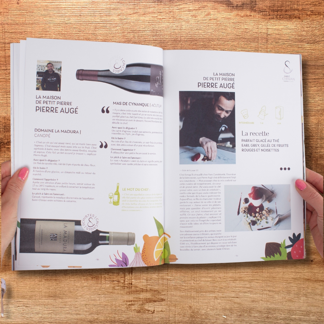 SaintChinian's tweet image. 🍇🍽️NOUVEAU 👨‍🍳 Recettes de chefs et Vins de Saint-Chinian. Pierre Augé, Gilles Goujon, Amélie Darvas, etc... 🍷👩‍🍳 #saintchinian #chefs #gastronomie #languedoc #recettes