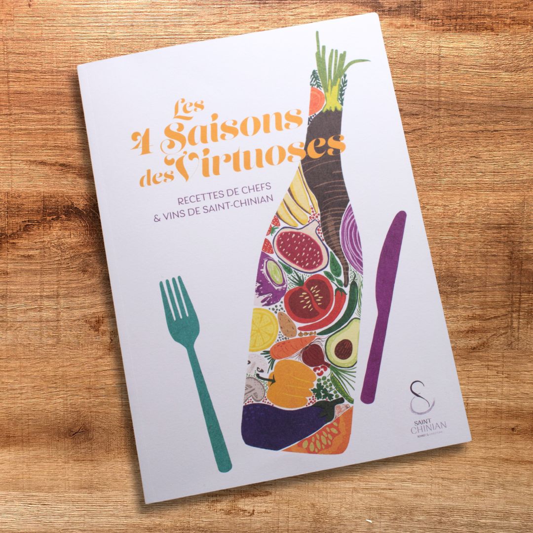 SaintChinian's tweet image. 🍇🍽️NOUVEAU 👨‍🍳 Recettes de chefs et Vins de Saint-Chinian. Pierre Augé, Gilles Goujon, Amélie Darvas, etc... 🍷👩‍🍳 #saintchinian #chefs #gastronomie #languedoc #recettes