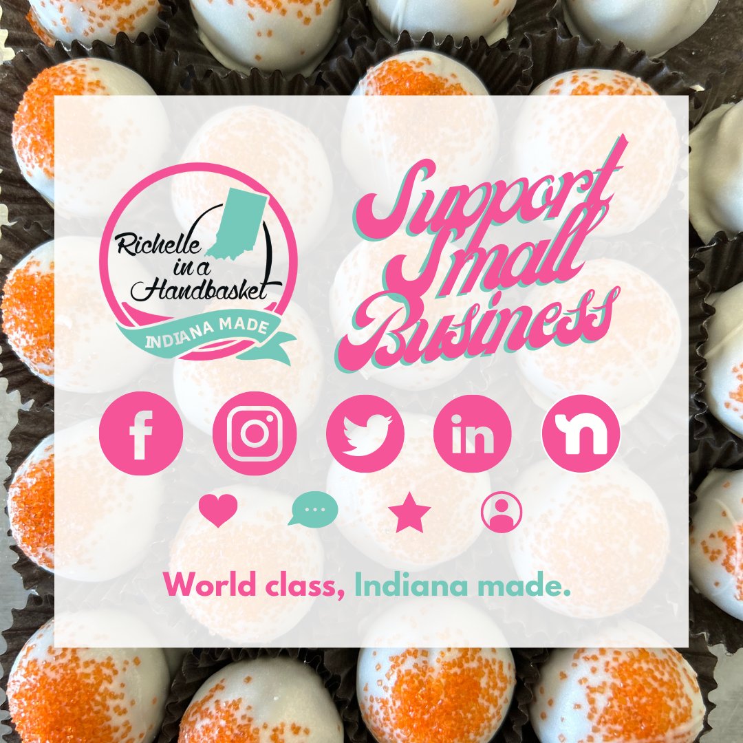 Supporting local businesses has always been about connecting, growing and sustaining communities. Keep the love flowing and the businesses growing with world class flavors in your own backyard. Like, follow and share! #RichelleInAHandBasket #IndianaMade #SimplyDelicious