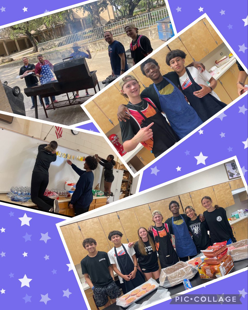 Coaches and athletes cook for the staff today! <a href="/coachsmeb/">Coach Smeby</a> <a href="/HobbyBoysATH/">Hobby Boys Athletics</a> <a href="/GNDylla12/">Gregory N Dylla</a> <a href="/ElCarranco1/">Lawrence Carranco</a> <a href="/CoachYotter/">Coach Yotter</a> <a href="/reedbaldwin2027/">Reed Baldwin</a> <a href="/CadenCox2027/">Caden Cox</a> <a href="/HoseyShane/">Shane Hosey</a> <a href="/FbCougar/">ClarkCougarFB</a> <a href="/CoachDriggers/">Coach Driggers</a>