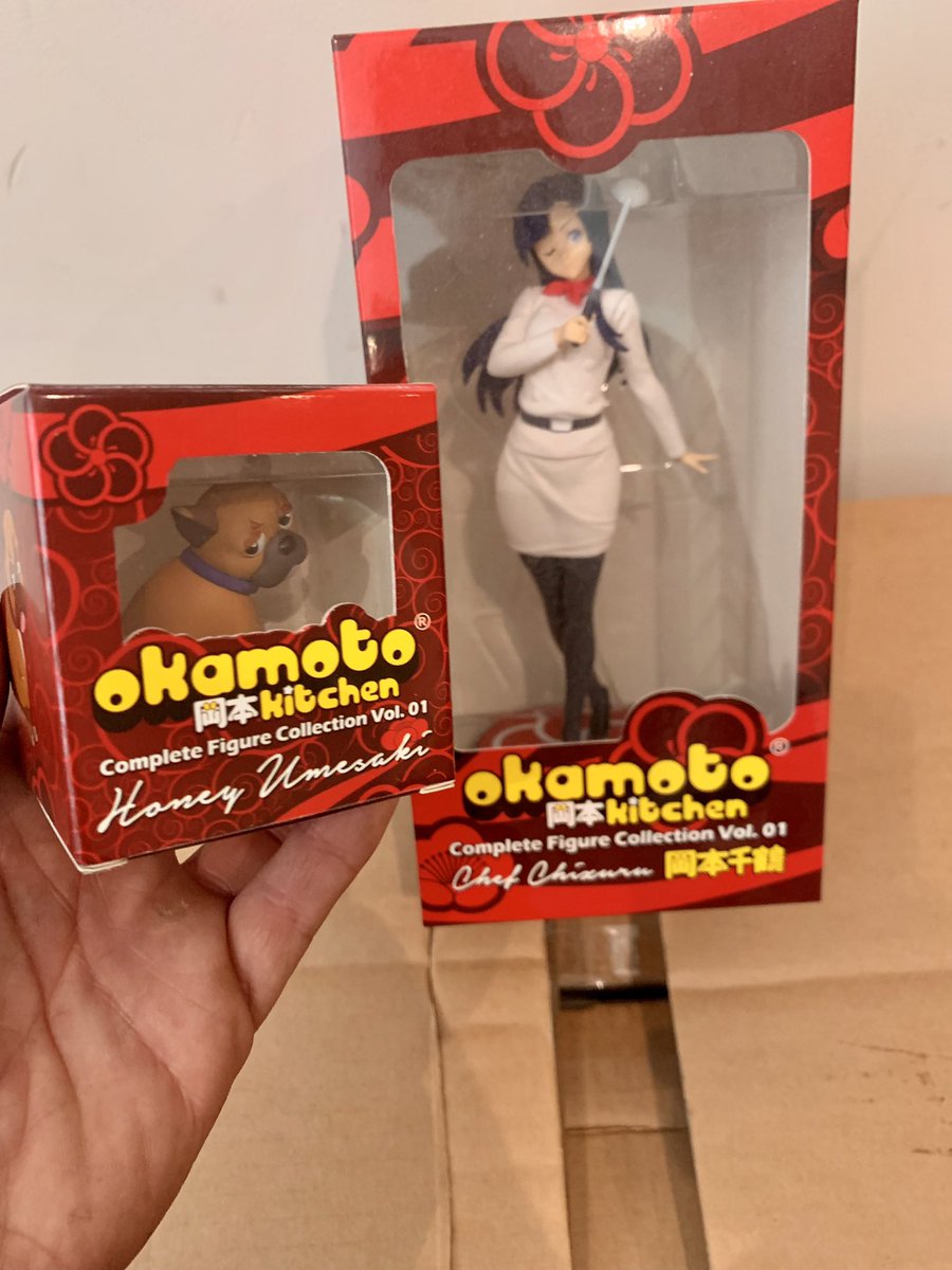 Join us TOMORROW at @AnimeRiverside in panel room A 4:30pm for a sneak peak of the Okamoto Kitchen OVA! We’ll be giving away Chef Chizuru and Honey figures! All you need to do to enter the is share this post and answer one simple OK related question at the panel tomorrow! 😎