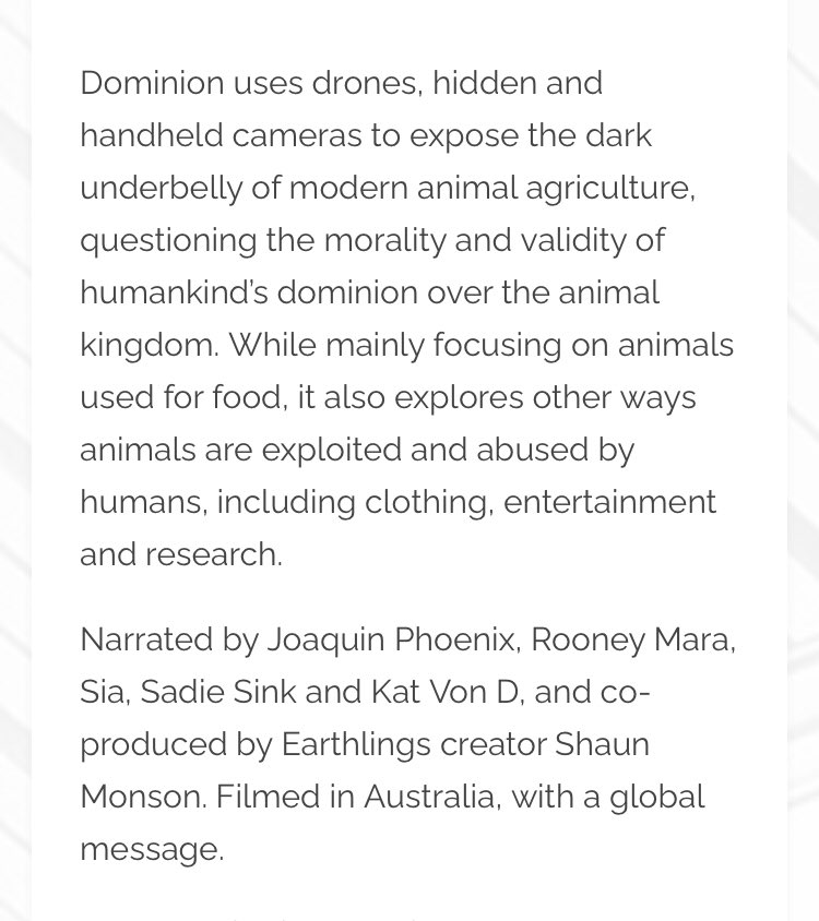 S_Catsgotmyback's tweet image. It’s an extremely graphic &amp;amp; disturbing exposé focused on *all forms of animal exploitation.

As I said, if a person is already Vegan there is no need to watch it. I watched it when I knew I had to align my actions w my values to solidify my new stance.

#GlobalMessage #AgGagLaws