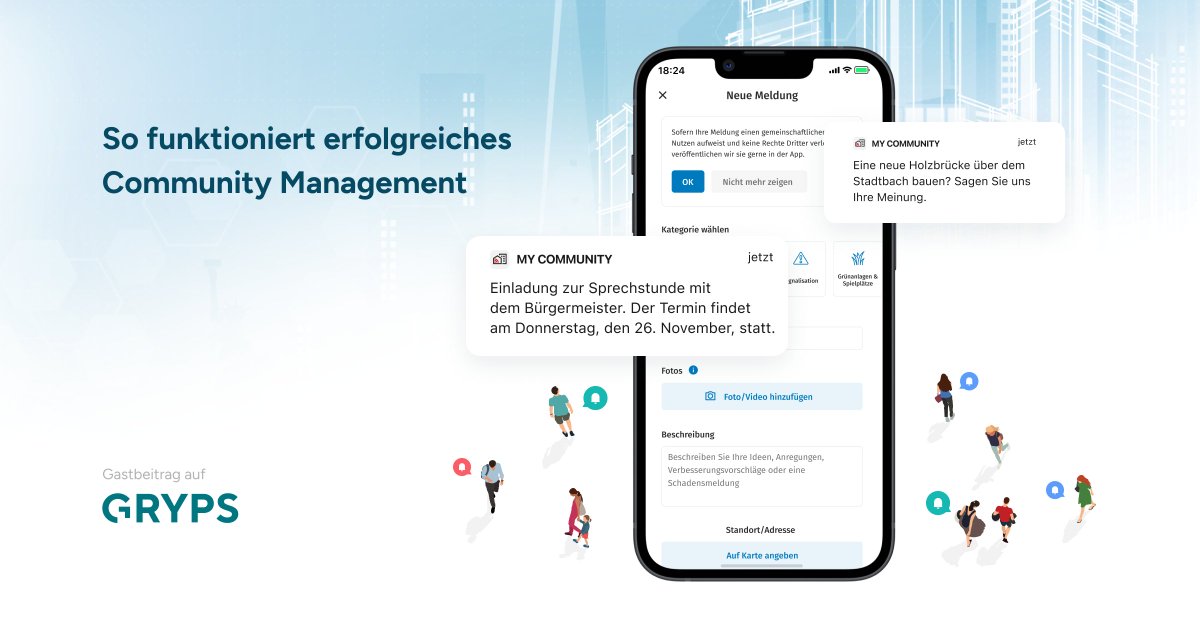 📣 Neuer Gastbeitrag auf gryps.ch: Community Management - Wie sich Unternehmen und Gemeinden erfolgreich den Herausforderungen stellen! 🌐💪
In einer immer digitaler werdenden Welt ist eine gut gepflegte Community von unschätzbarem Wert. 
👉 gryps.ch/news/marketing…