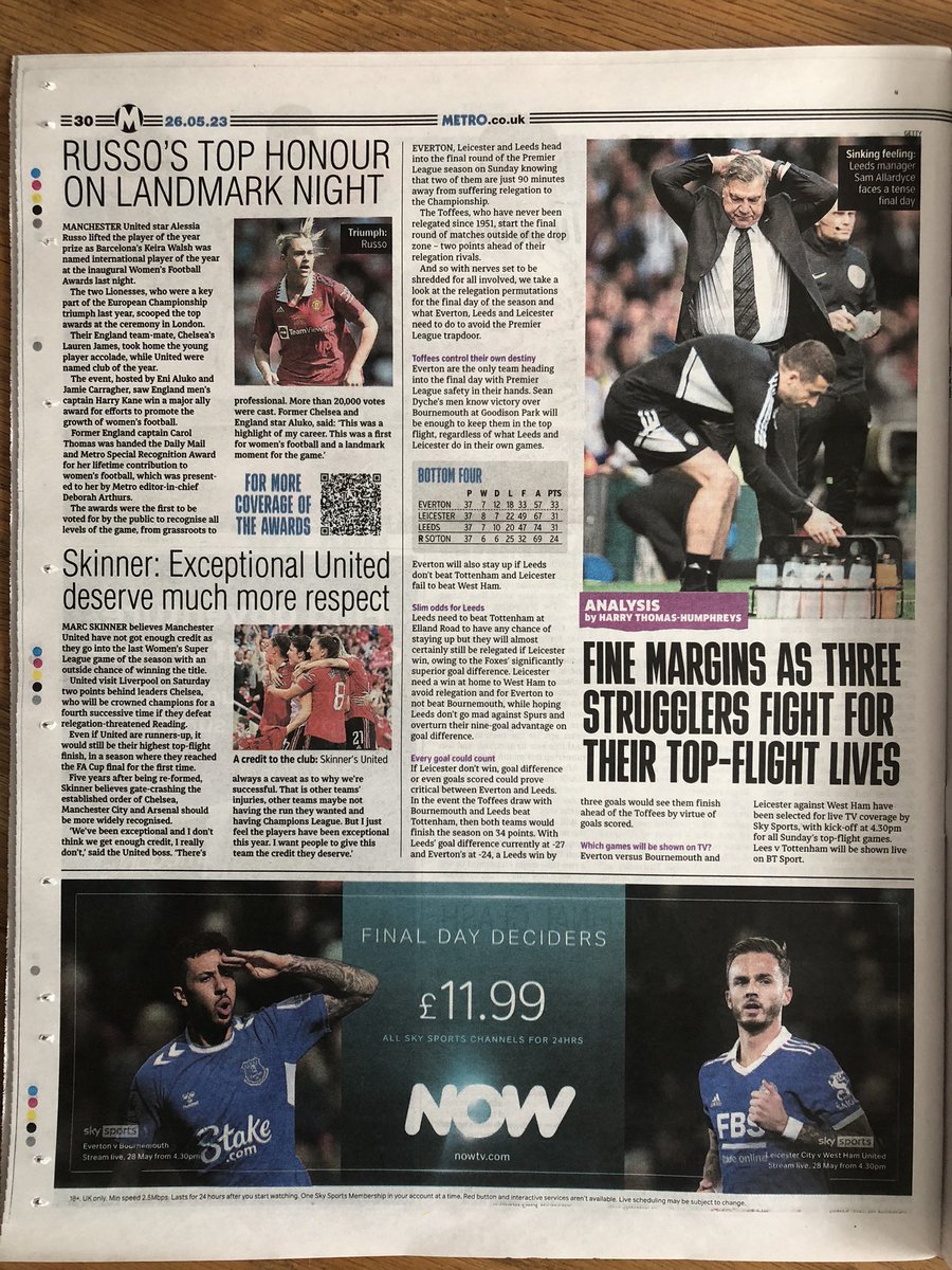 Very happy to have featured in the <a href="/MetroUK/">Metro</a> paper today for the first time. I just hope I’ve got the maths correct…