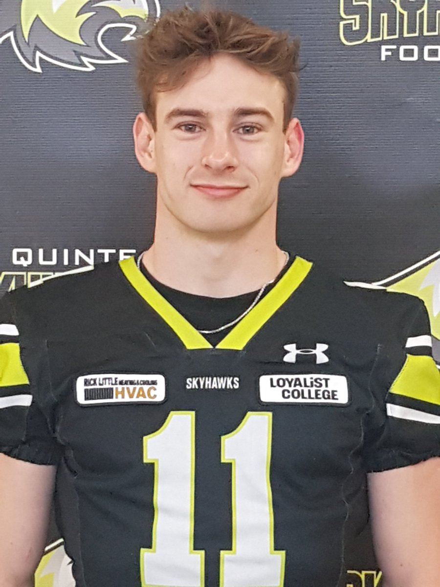 Big signing today Skyhawks Nation! Stand out running back Jake Venditti signing with our U22 club from Kingston ON.  <a href="/KASSAASports/">KASSAA</a>  standout football player, played for Frontenac Secondary &amp; <a href="/GrensFootball/">Kingston Grenadiers</a>   Jake is an exciting back eager to show his talent in <a href="/TheOFCFootball/">The Ontario Football Conference</a>