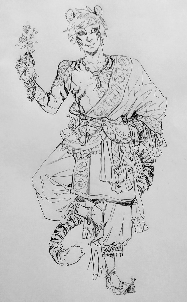 (repost cause i accidentally deleted)  our shifter monk, Akash 🐯