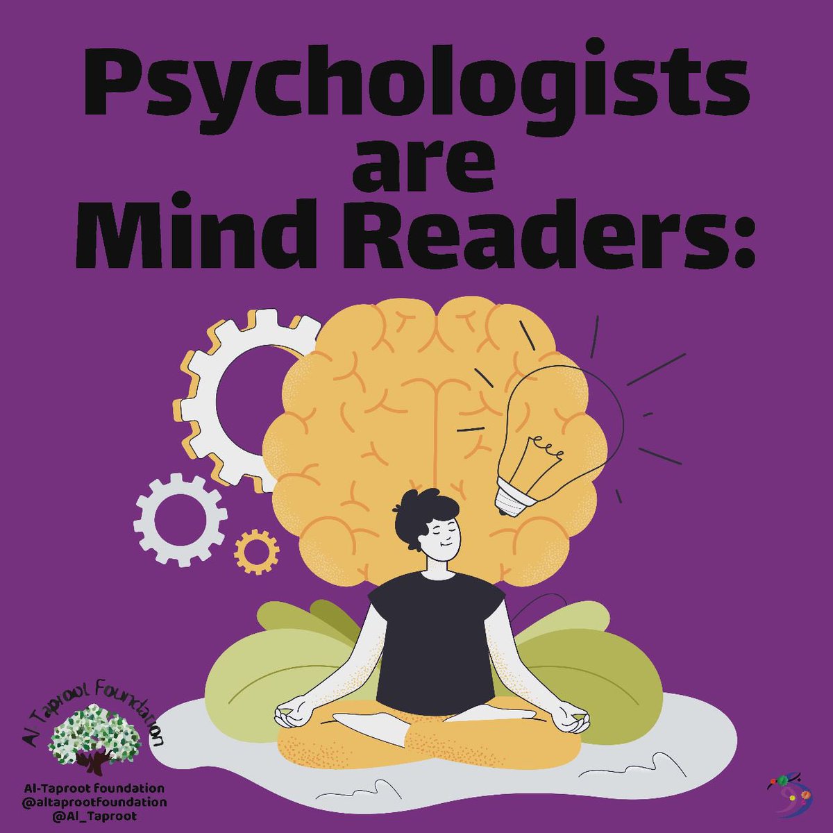 al_taproot's tweet photo. Truth or myth:
Psychologist are mind readers?
.
.
.
.
.
.
.
#psychology #truthormyth #psychologist https://t.co/3XbPMJaFhG