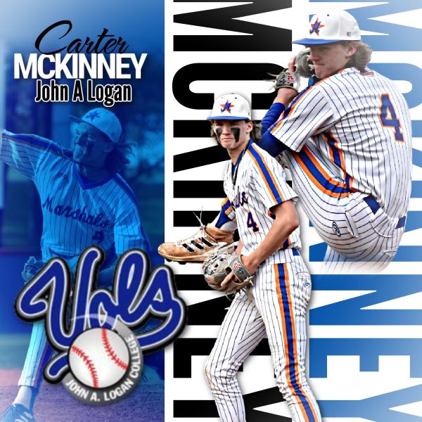 CMAC443591836's tweet photo. After I lot of thought, I have decided to further my athletic career at John A. Logan. I wanna thank God and everyone who has supported, taught, coached, and pushed me to be the best version of myself. GO VOLS!! @LoganVolsBsbl @MarshalsBsbl #Committed https://t.co/2Cq1ZlG1n1