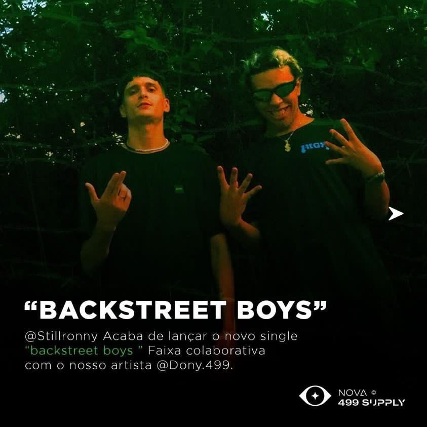 Saiu agora tropa‼️‼️‼️

Still Ronny - BackStreet Boys feat. DONY (Official Music Video)
youtu.be/UzXYhCA6564