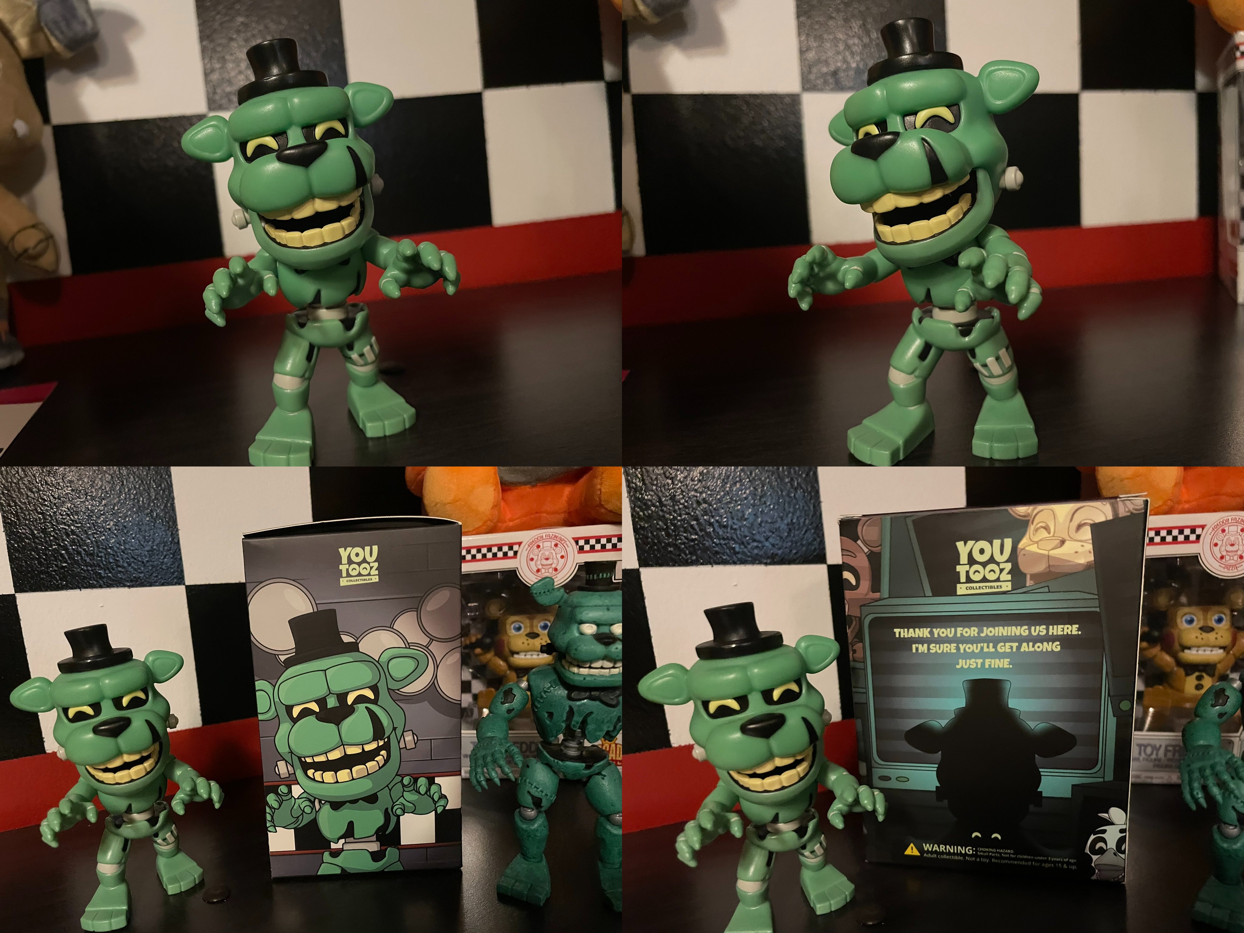 Youtooz Five Nights at Freddy's Glitchtrap 9 Plush