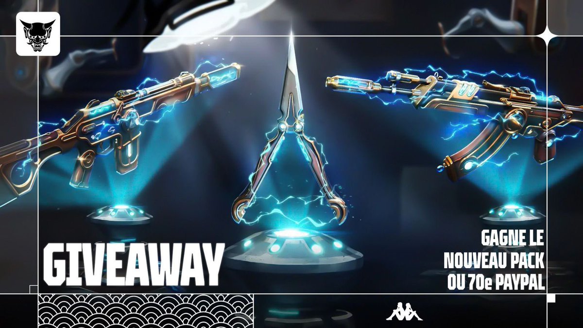 Davidp_'s tweet photo. 🎁 VALORANT GIVEAWAY 🎁
 
✅ Magepunk bundle 3.0 or 70€ on Paypal. 

🔁 Retweet &amp; Like.
↪️ Follow @Davidp_ &amp; @3DMAXGaming.
➡️ Tag 2 friends.

📆 Draw in 7 days. https://t.co/SXAlSN6ZEt