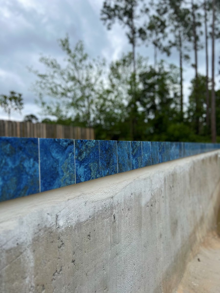 aguaconstruct's tweet image. Waterline tile done and now ready for concrete sub deck to be poured for the travertine decking.

Contact us to help you experience the magic of your own backyard paradise 🌴
(386) 246-7212
#palmcoast #poolbuilder