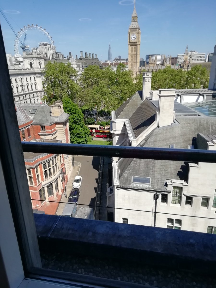 BasemCEO's tweet photo. Set up at the @footballmed conference, looking forward to seeing lots of you tomorrow. We're on floor 5 and are lucky to have a beautiful view! See you there. @basem_uk https://t.co/7U0byx7O3v