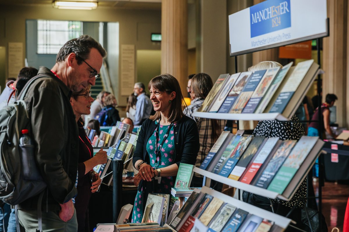 We are pleased to welcome back @ManchesterUP for another year at #IMC2023 Bookfair! Come and see them in the Parkinson Court or browse their vast selection of academic and scholarly works online before July at: manchesteruniversitypress.co.uk