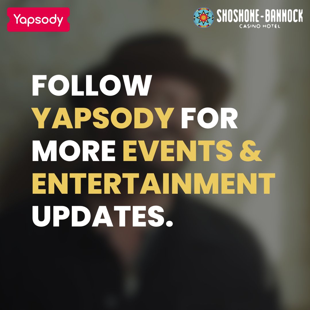 Attend the legendary live performance by <a href="/leebrice/">Lee Brice</a> at <a href="/SBCasinoHotel/">Shoshone-Bannock Casino Hotel</a> . Tickets on Yapsody, 🔗 shobangaming.yapsody.com/event/index/75…

#Yapsody #BigBandMusicNight #liveperformace #ticketsonsale #yapsodytickets #tickets #yapsodyevents #liveconcert #yapsodyticketing #LeeBrice #ShoshoneBannock