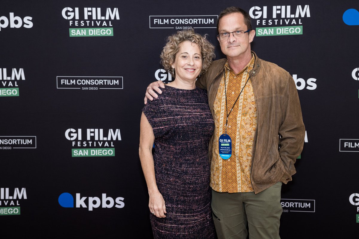 It was a pleasure and an honor for @annedaugherty and I to be able to attend the #GIFilmFestSD and to have @thesearchdocu screen alongside award-winning films such as @andreapatinoc's #IAmVanessaGuillen, among many others.