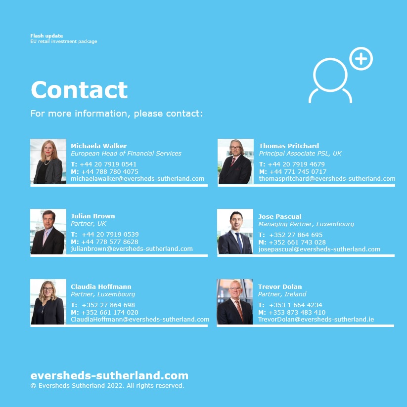 ESfinanciallaw's tweet image. In our latest #FlashUpdate, we discuss the EU retail investment package, which aims to simplify and modernise retail investment rules, prioritizing consumer interests and ensuring retail investors are treated equally. Read the full update &amp;gt;  

#FinancialServices