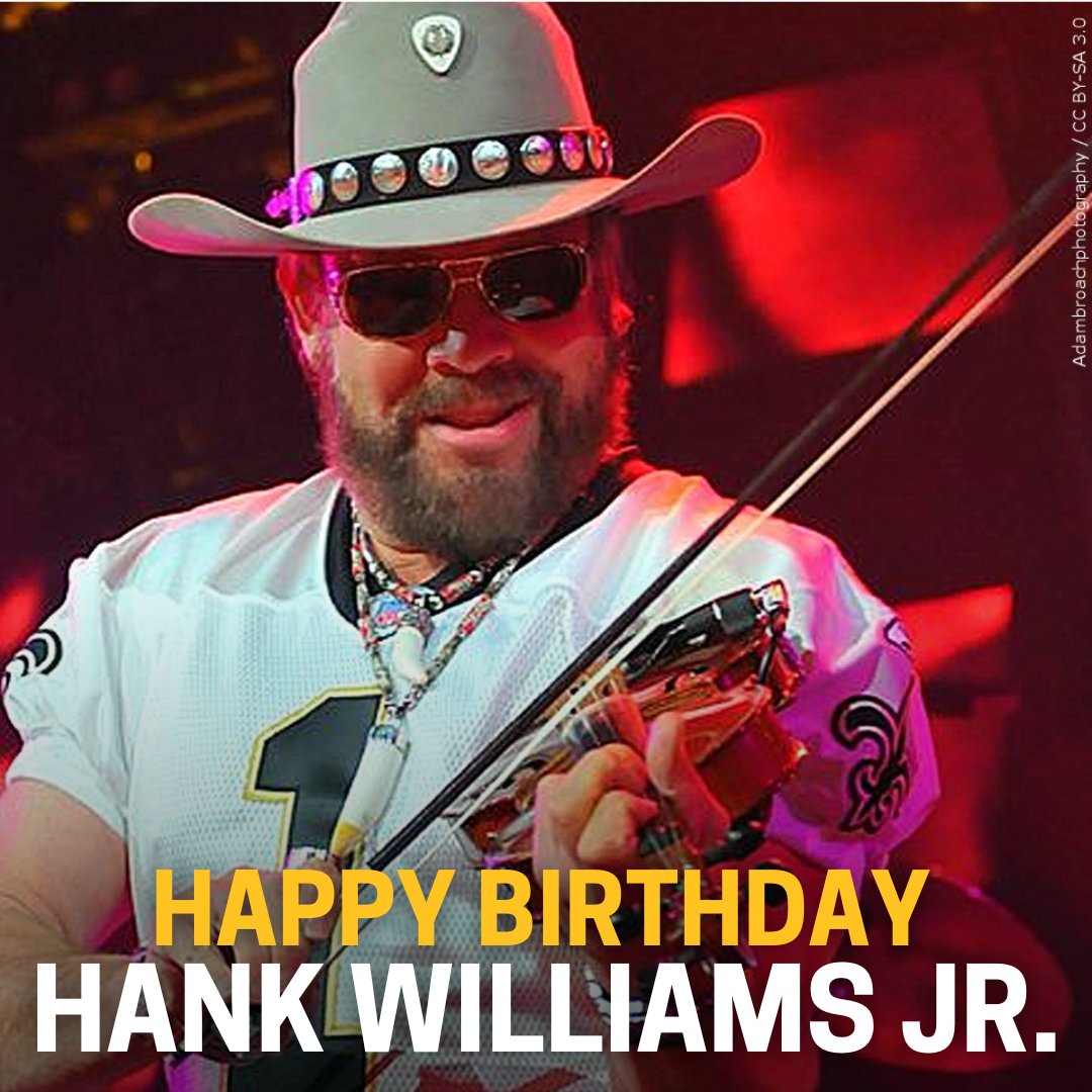 A country boy can survive! Happy 74th birthday to Hank Williams Jr. 