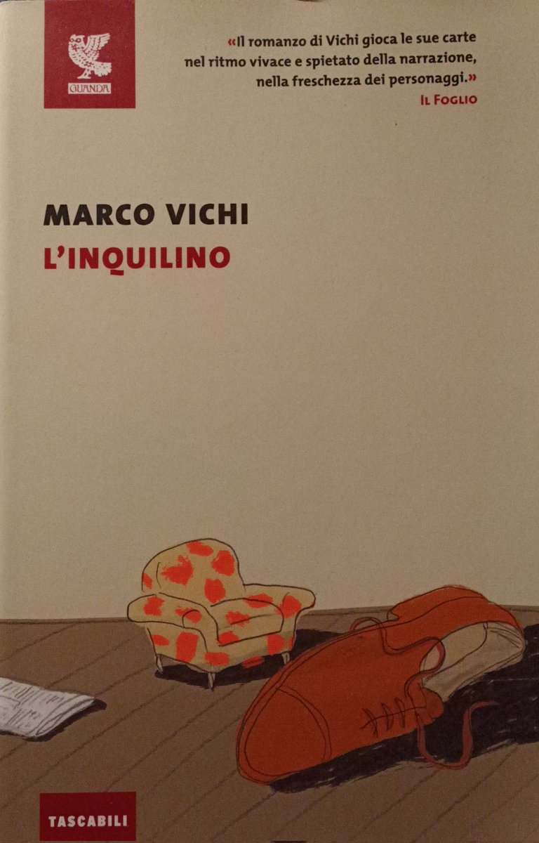 Nuova lettura nuova avventura, L'inquilino, di Marco Vichi #books #libri @ioamoleggereetu @ioleggoperche @GuandaEditore @MarcoVichi