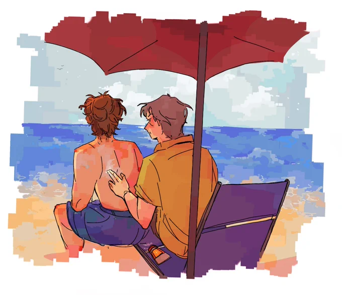 drew some scenes inspired by ficlets my friends wrote :] #thestanleyparablefanart