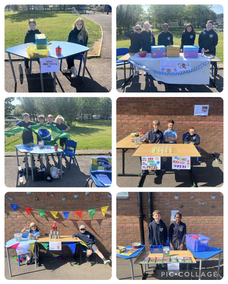 DinasPowysPS's tweet photo. Year 6 have worked incredibly hard to raise a massive £239.59 during their Enterprise Day. Thank you to everyone who supported them! After half term, they will be researching different charities that this money can support! https://t.co/MvW2EpZWQj