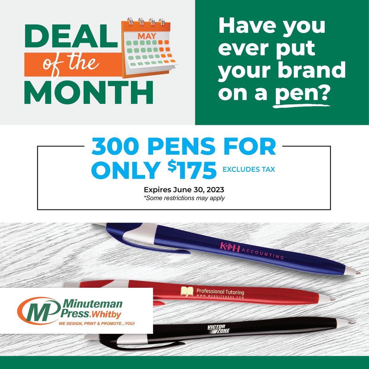 Minuteman Press Whitby tweet media