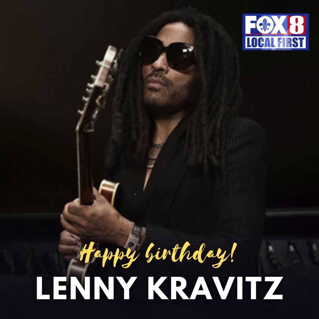 Happy 59th birthday to rock musician Lenny Kravitz! 