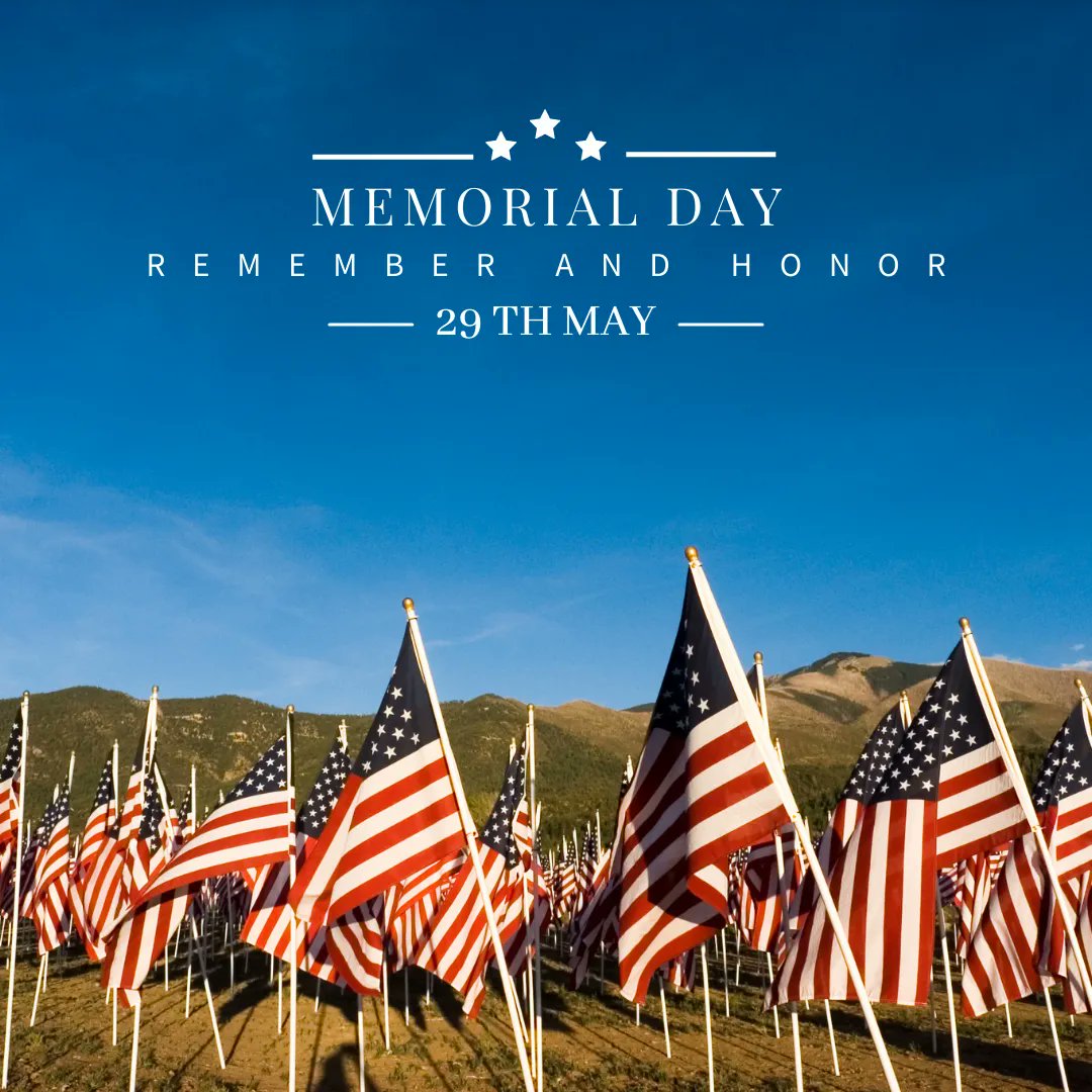 Please note that CSIAC will be closed on Monday, May 29, in honor of Memorial Day. We will reopen Tuesday, May 30.
#RememberHonorTeach #MemorialDay2023