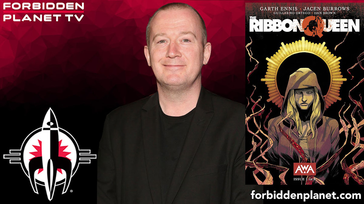 Returning guest Garth Ennis parachutes onto the frontline at #ForbiddenPlanetTV, telling us all about his current @2000AD Rogue Trooper series and his upcoming, wild & amazing curated Battle Action series for @Rebellion - youtu.be/TUbTRv6p2aI