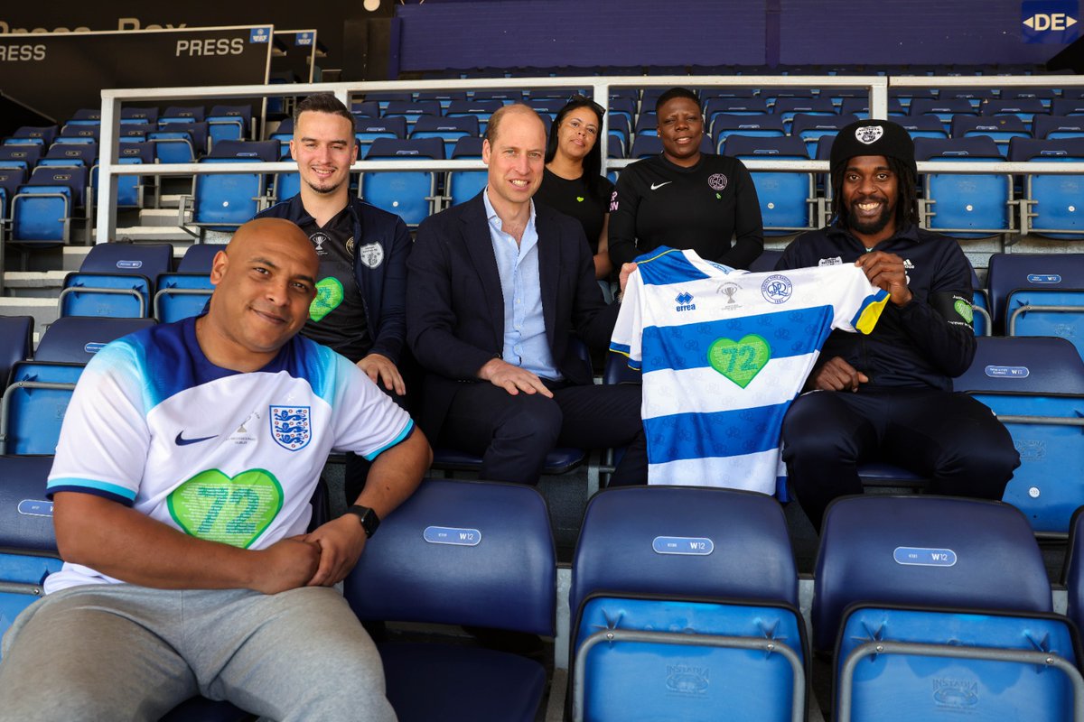 KensingtonRoyal's tweet photo. 💚

A great afternoon spent hearing about the incredible work that @QPR has done to support the Grenfell community over the past six years. The disaster has had a lasting impact on those affected but football has provided a much needed lifeline to many.  

QPR’s support for the community extends far beyond the pitch, with their outreach work including mentoring and personal development for young people in the local area.