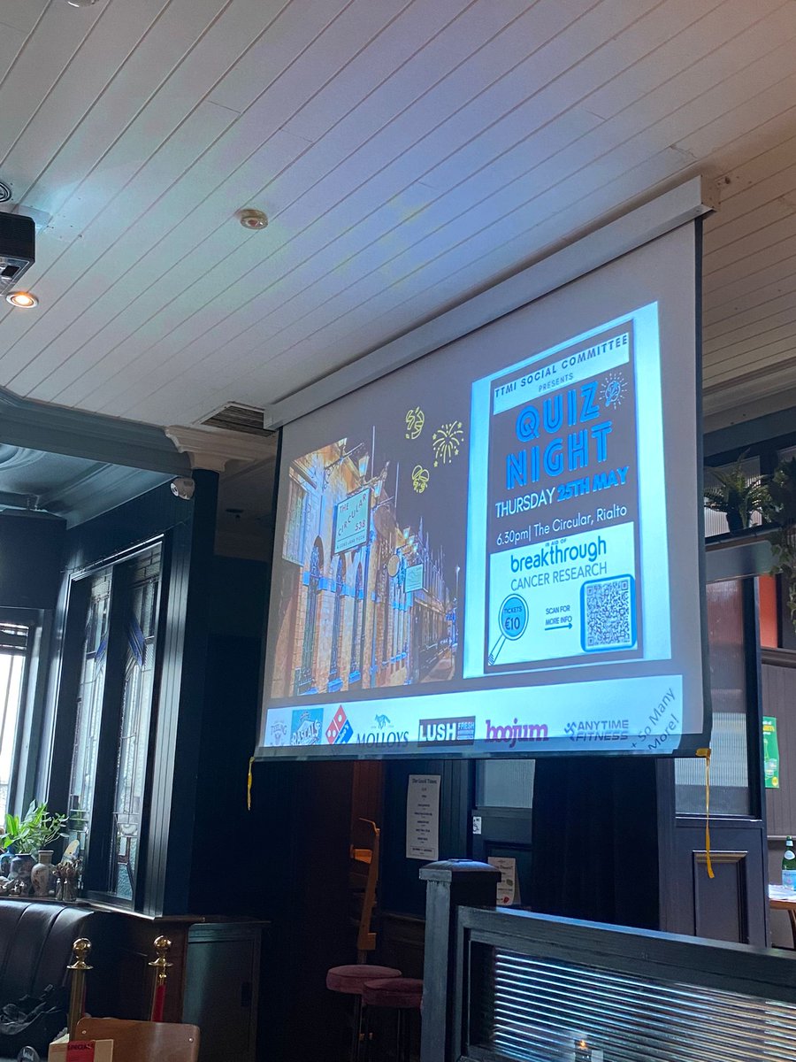 Lorraine Smith (@lorrainesmith_1) on Twitter photo Thanks to all who attended the <a href="/TCDTMI/">TTMI - Trinity Translational Medicine Institute</a> quiz in The Circular last night!
It was fantastic to see so many researchers from across TTMI in attendance.
Thanks to everyone's amazing generosity we raised over €1500 for the wonderful <a href="/BreakthroCancer/">Breakthrough Cancer Research</a>
Looking forward to our next event! Thanks to all who attended the <a href="/TCDTMI/">TTMI - Trinity Translational Medicine Institute</a> quiz in The Circular last night!
It was fantastic to see so many researchers from across TTMI in attendance.
Thanks to everyone's amazing generosity we raised over €1500 for the wonderful <a href="/BreakthroCancer/">Breakthrough Cancer Research</a>
Looking forward to our next event!