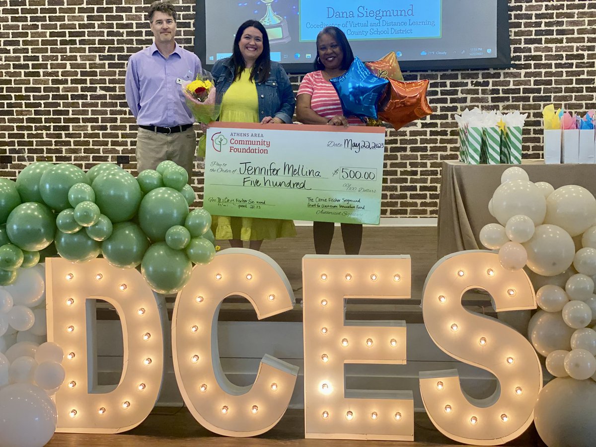 We are thrilled to announce the first winner of the Carrie Fischer Siegmund Grant for Classroom Innovation: Jennifer Melina, Dove Creek Elem School. We can't wait to see her project bloom!