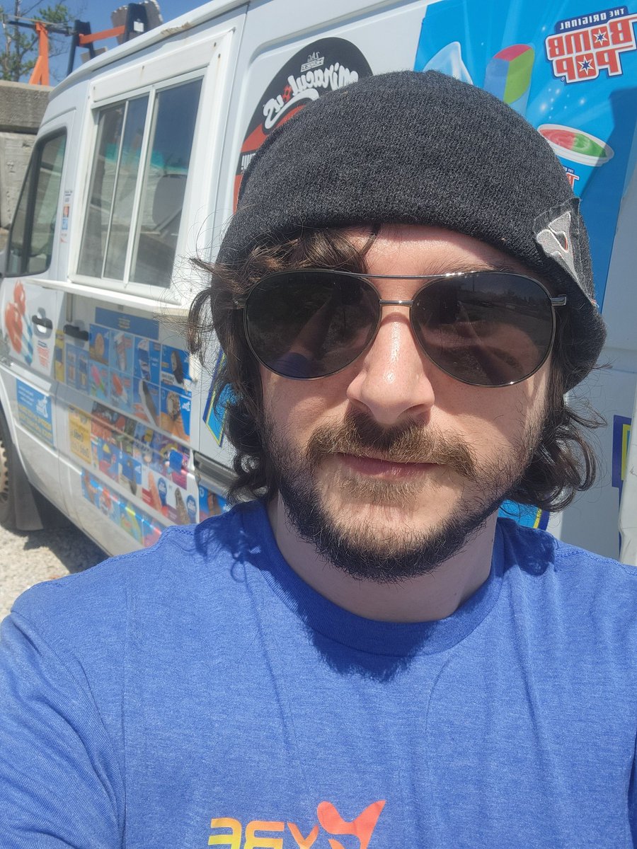 Working my buddies ice cream truck today and rockin my @VybeCrypto gear!

Watching the kids geek out for ice cream all day is awesome.