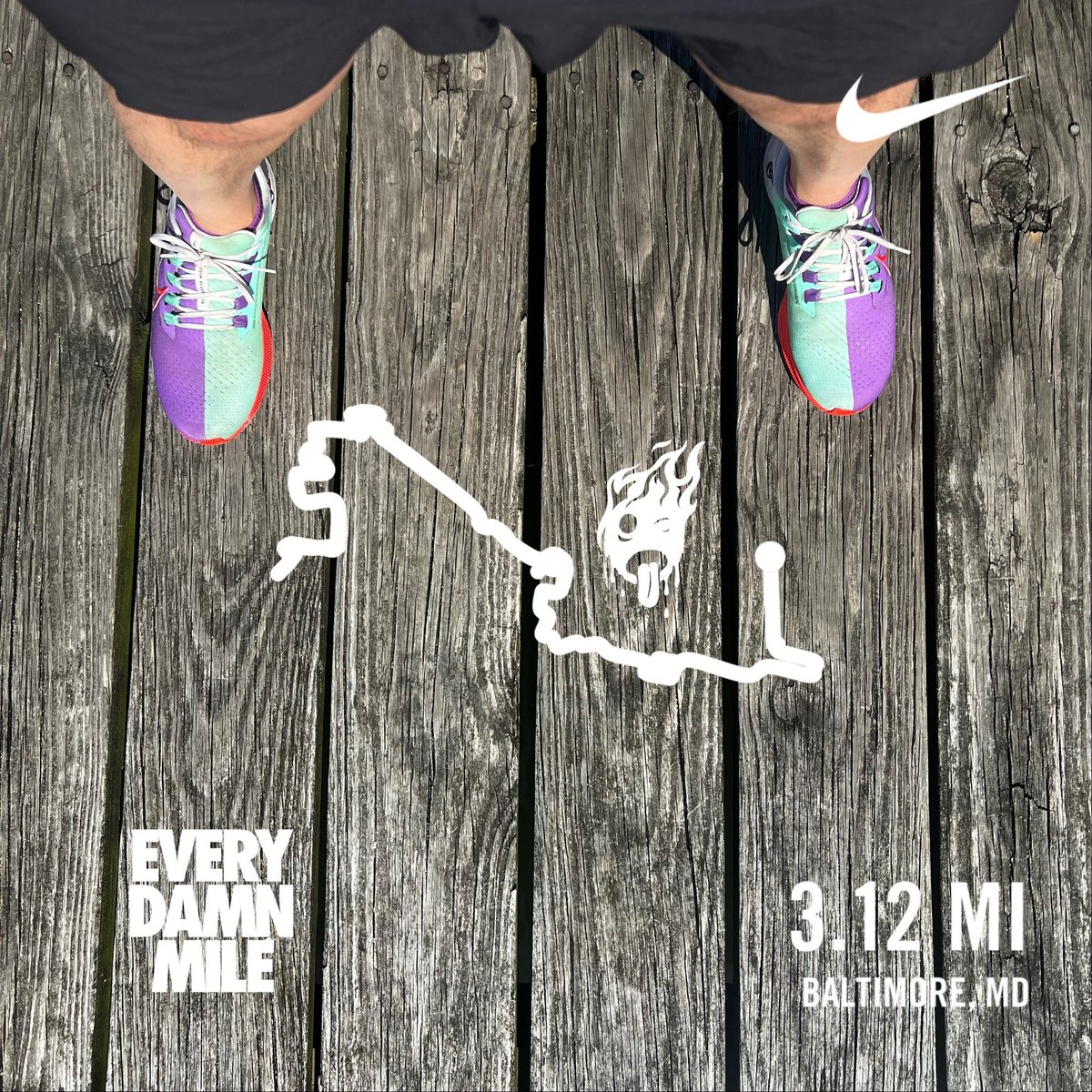 Ran 3.12 miles with Nike⁠ Run Club #fridayrun #vacationrun #staycationrun #5k #everydamnmile #nikerunning #everyrunhasapurpose #outdoorrunning #run #runchat #nikeplus #thisisaboutrunning  #thisisnotaboutrunning #insipiration #nikerunclub 🎉✌️🏃‍♂️@nike