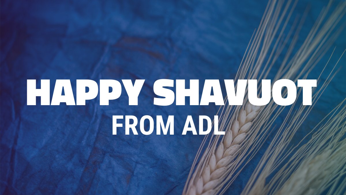 ADL_Connecticut's tweet photo. #Shavuot is the Jewish holiday that commemorates the giving of the Torah to the Jewish people on Mount Sinai, the 3rd pilgrimage of the year and the wheat harvest in biblical Israel. Happy Shavuot to all who celebrate! #ChagSameach 🌾🧀 https://t.co/PO53G8nCbV