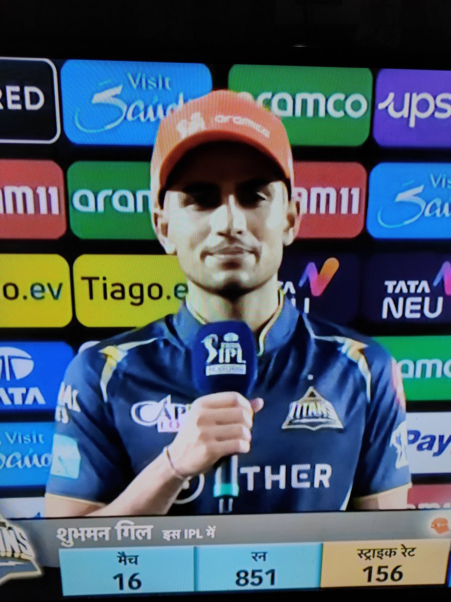DhillonOnFire07's tweet photo. Shubman #On_Fire 💥 What a Batting
#Prince_Of_Cricket WE Proud Of you.
Gill Da Mamla ai...
#Orange_Cap Holder ✅ Congrats Bro 
@ShubmanGill
#GTvsMI #IPL2O23 https://t.co/MeCyfKQAzx