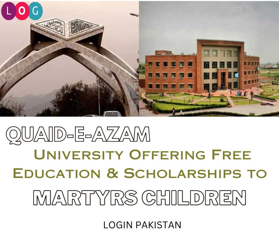 LoginPakistan's tweet photo. The worthy Vice Chancellor of Quaid-e-Azam University Islamabad, Professor Dr. Niaz Ahmed Akhtar has announced full scholarships for the children of martyrs, reserving their seats in every department. https://t.co/wFj1c3QFnZ