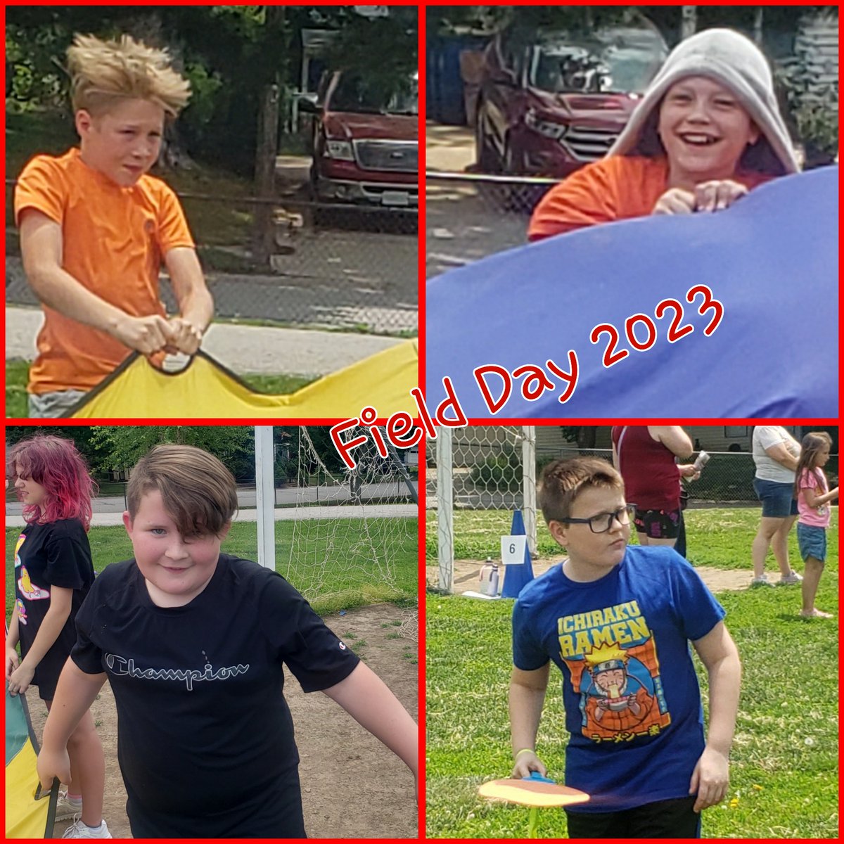 MrsSJGreen's tweet photo. Field Day @RVRoadrunner #4thgrade https://t.co/mUgqu3RjKw